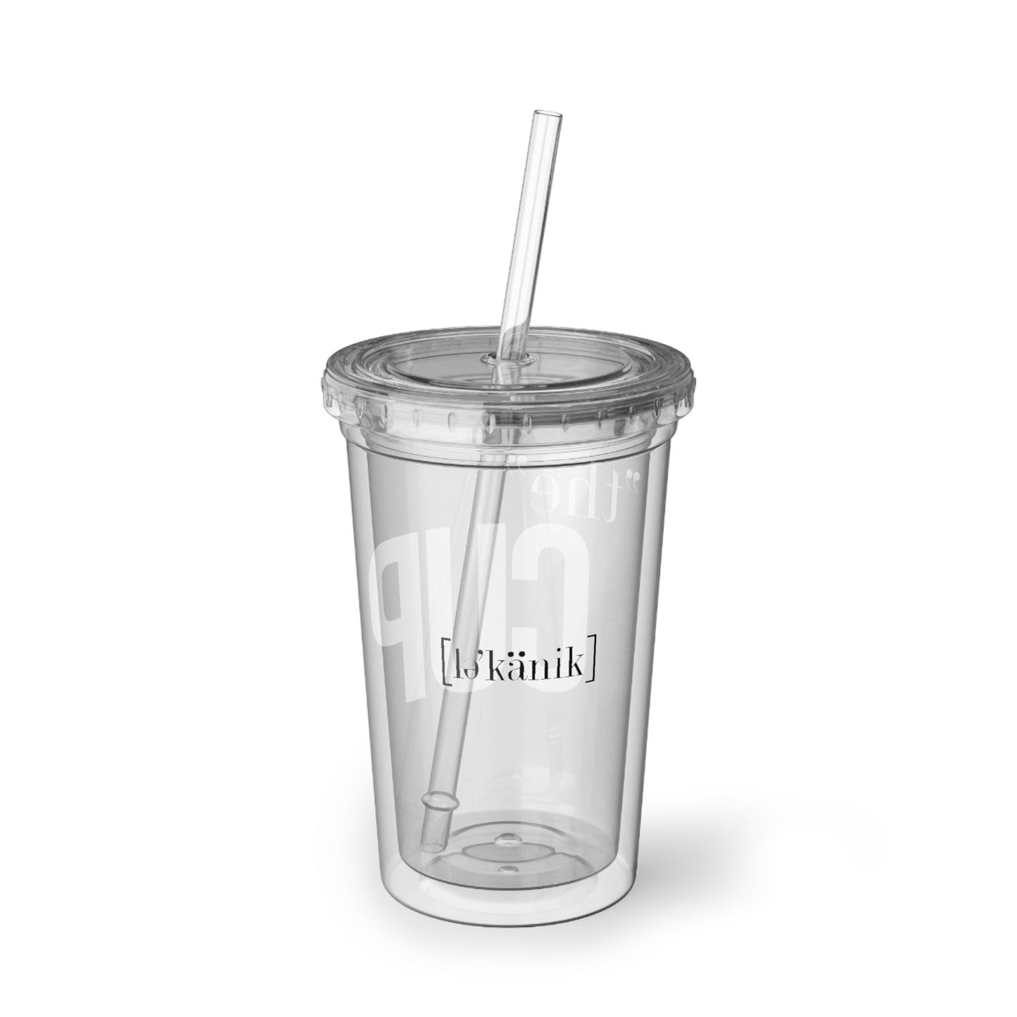 "The" Cup (Black Letters)