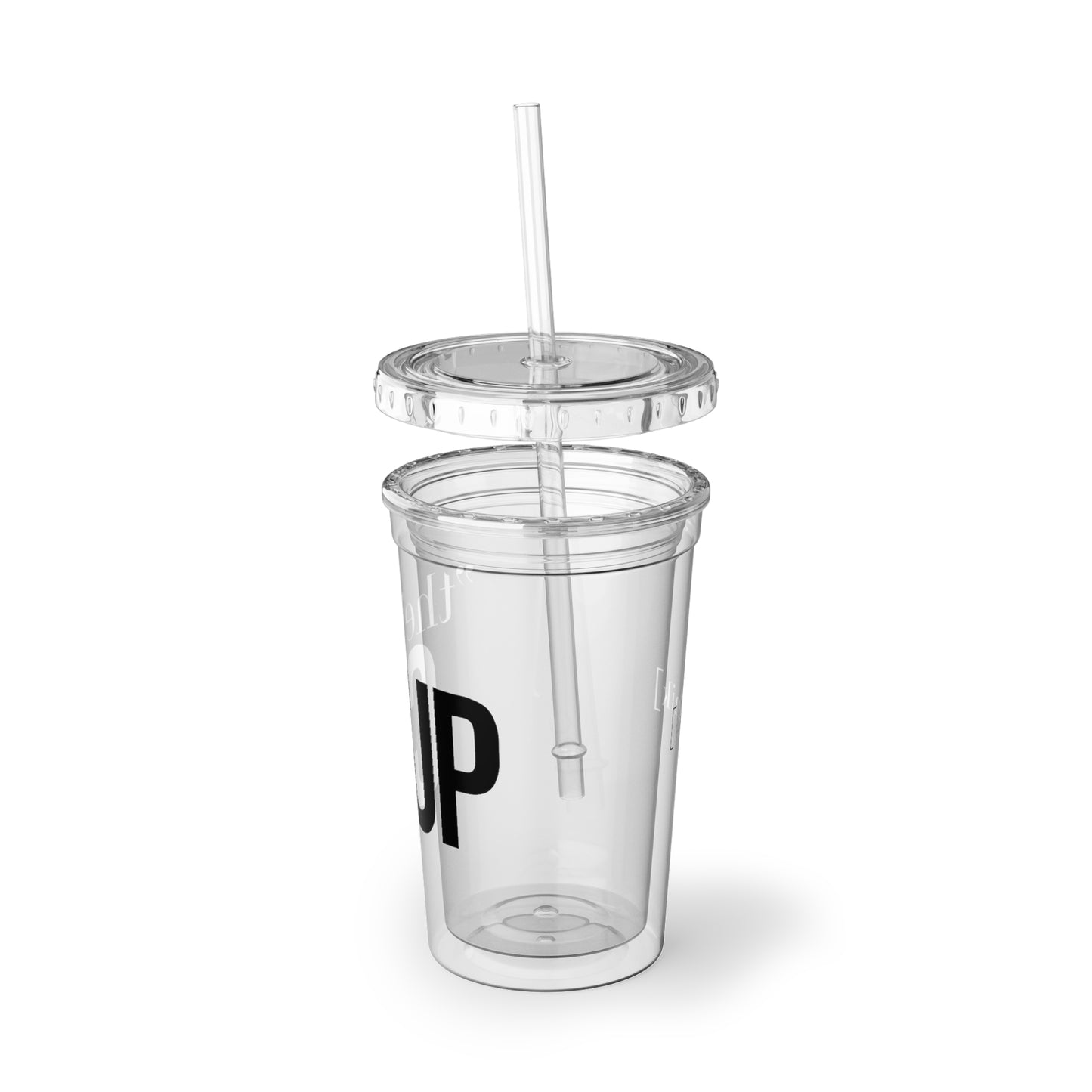 "The" Cup (Black Letters)